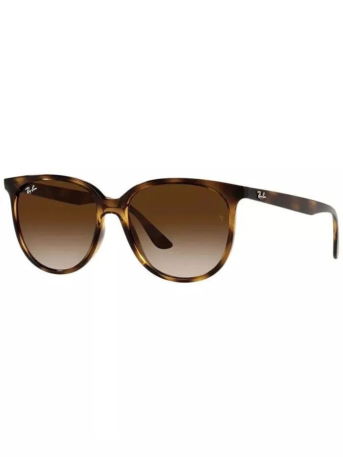 Женские солнцезащитные очки с низкой посадкой на переносице Ray-Ban — изображение 1 из 12, коричневый