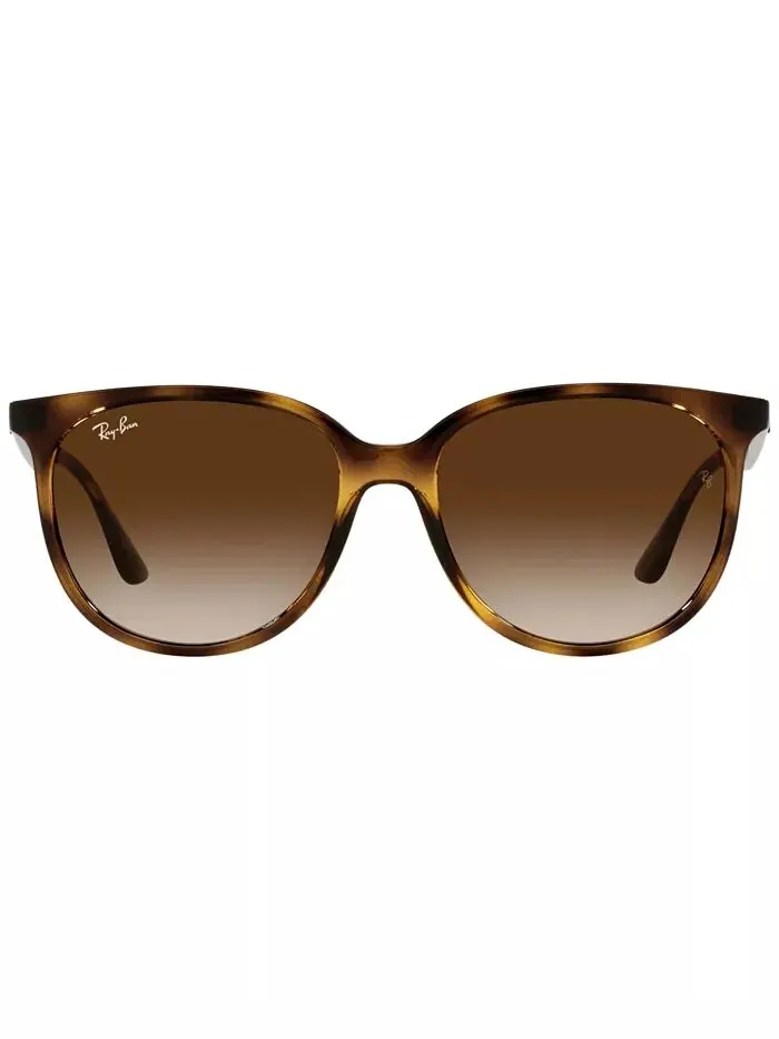 Женские солнцезащитные очки с низкой посадкой на переносице Ray-Ban — изображение 2 из 12, коричневый