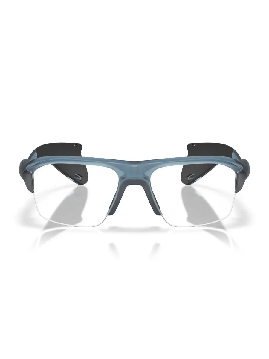 Очки для лица прямоугольной формы из O-matter, модель Stunt Glider OX8198 Oakley — изображение 2 из 5, прозрачный