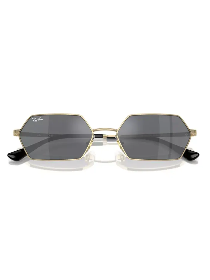 Унисекс солнцезащитные очки, Yevi Rb3728 Ray-Ban — изображение 3 из 6, светлый золотистый