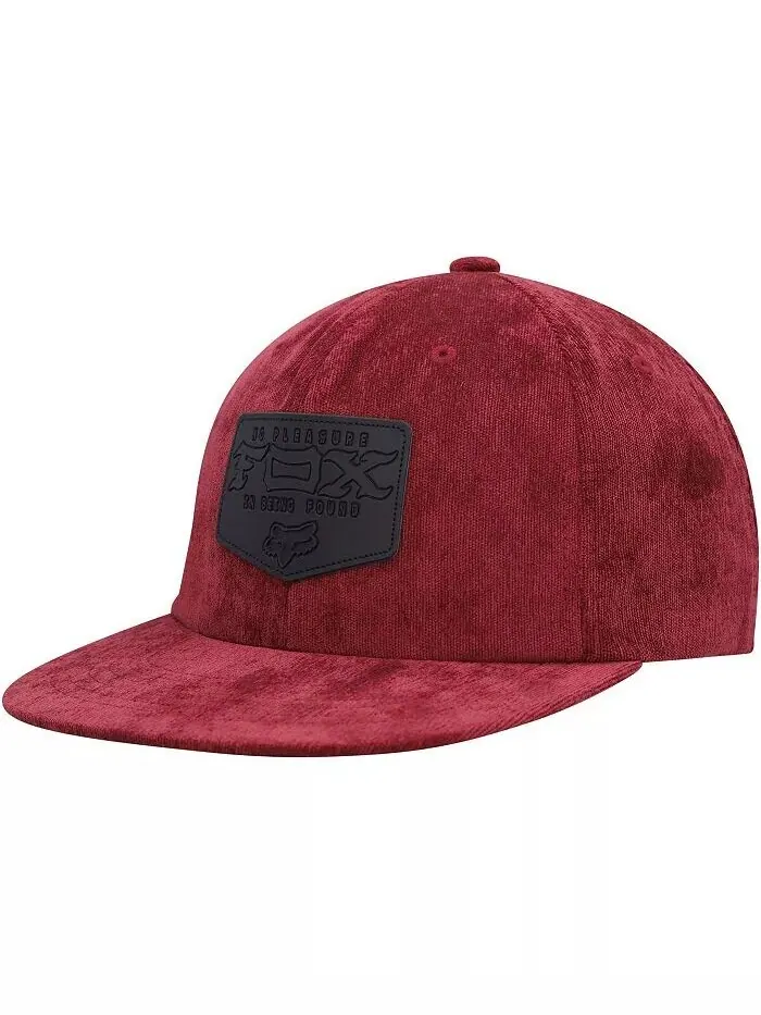 Мужская кепка-кнопка Maroon Fixated Snapback Fox — изображение 1 из 4