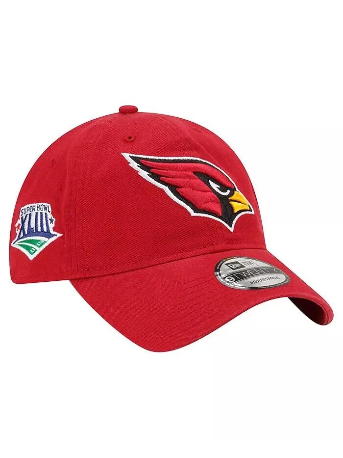 Мужская шапка Cardinal Arizona Cardinals Distinct 9TWENTY Adjustable New Era