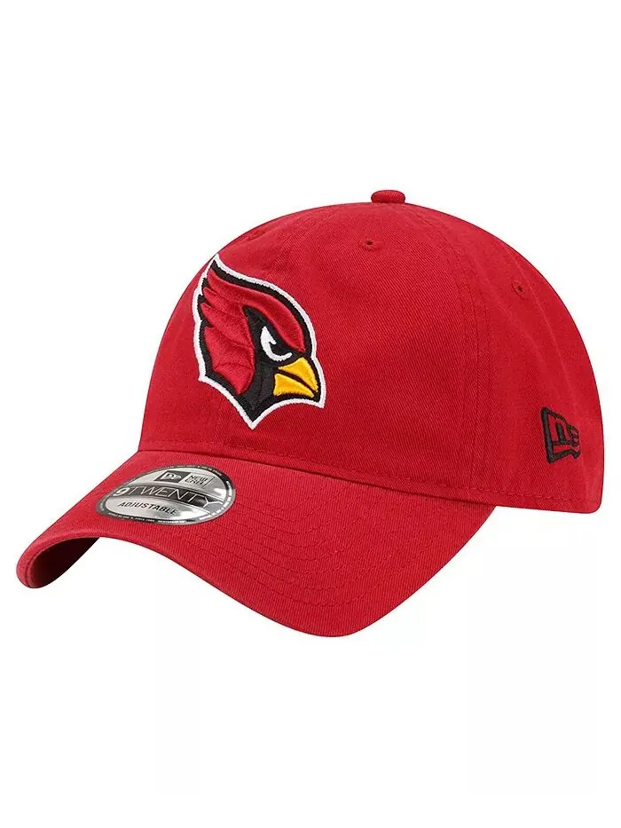 Мужская шапка Cardinal Arizona Cardinals Distinct 9TWENTY Adjustable New Era — изображение 3 из 4
