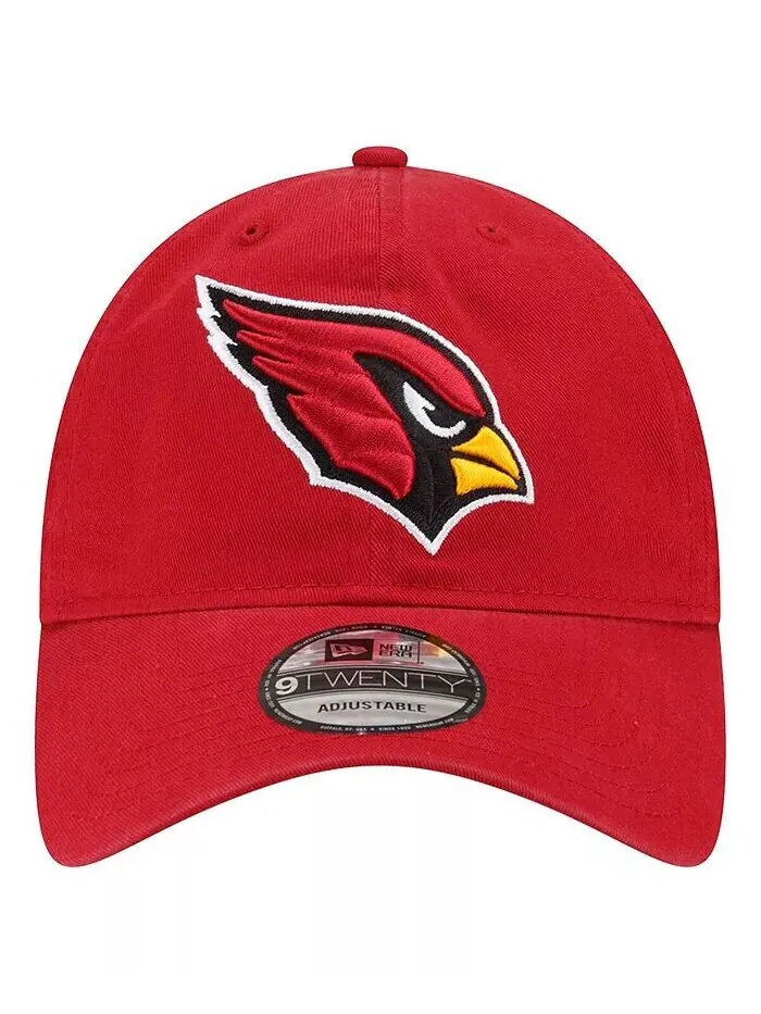 Мужская регулируемая кепка Cardinal Arizona Cardinals Distinct 9TWENTY New Era — изображение 4 из 4, красный