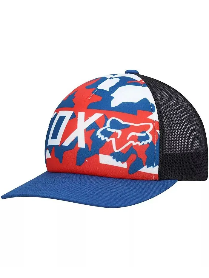 Мужская шляпа Snapback Royal, черная, красная, белая и настоящая Fox — изображение 1 из 5