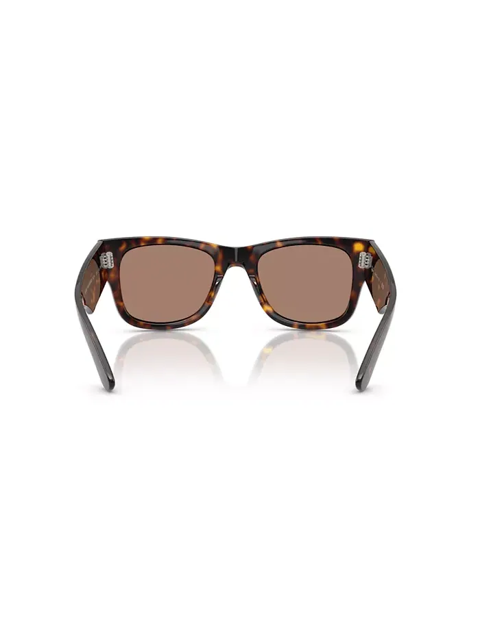 Унисекс солнцезащитные очки Mega Wayfarer Disney 100th Anniversary, RB0840S Ray-Ban — изображение 2 из 5, коричневый