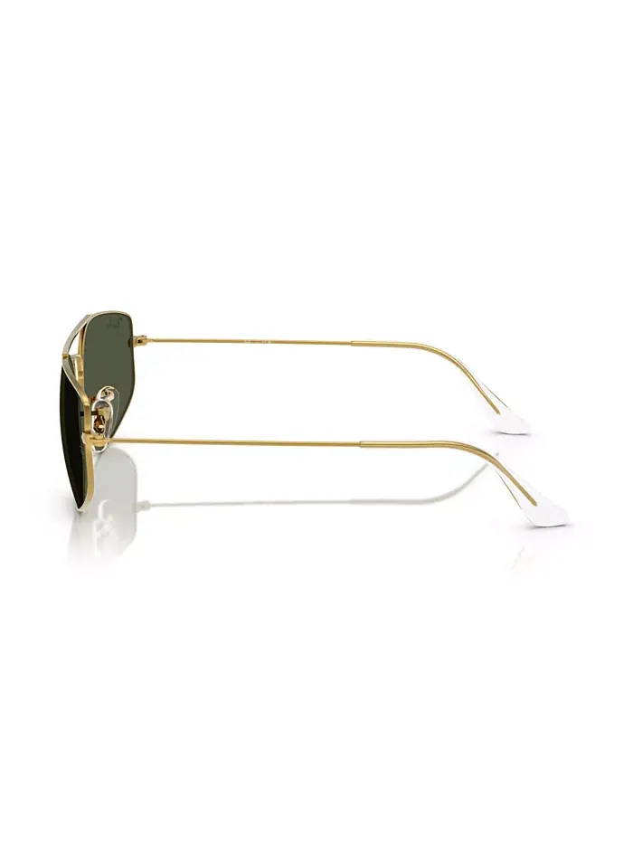 Унисекс солнцезащитные очки Oval Explorer 5, RB3845 Ray-Ban — изображение 4 из 10, золотистый