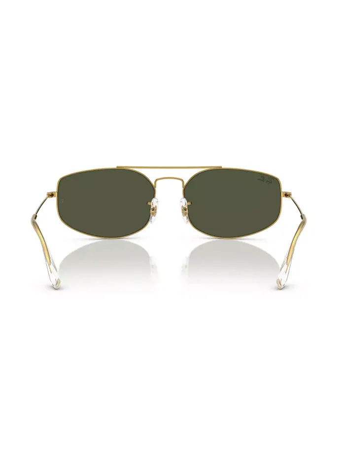 Унисекс солнцезащитные очки Oval Explorer 5, RB3845 Ray-Ban — изображение 5 из 10, золотистый