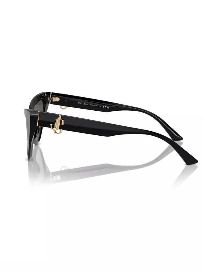 Женские солнцезащитные очки, JC5008 Jimmy Choo — изображение 3 из 10, черный