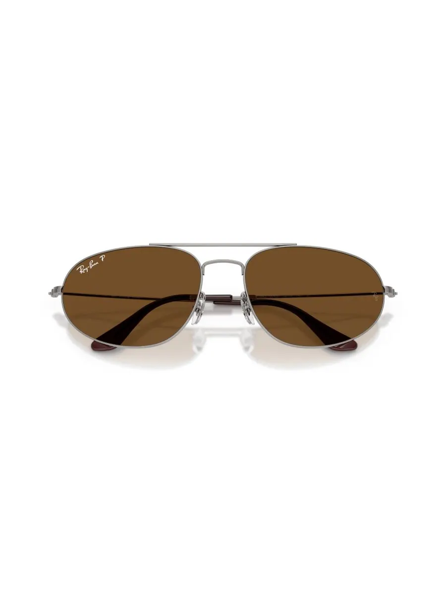Солнцезащитные очки унисекс с поляризацией, RB3945 Ray-Ban — изображение 2 из 4, серый