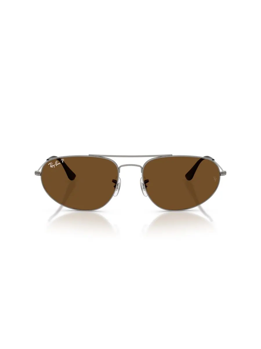 Солнцезащитные очки унисекс с поляризацией, RB3945 Ray-Ban — изображение 4 из 4, серый