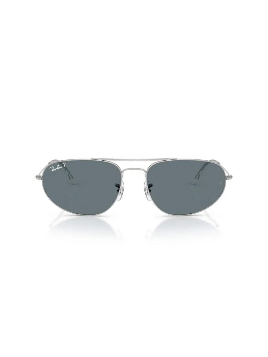 Солнцезащитные очки унисекс с поляризацией, RB3945 Ray-Ban — изображение 5 из 5, серебристый синий
