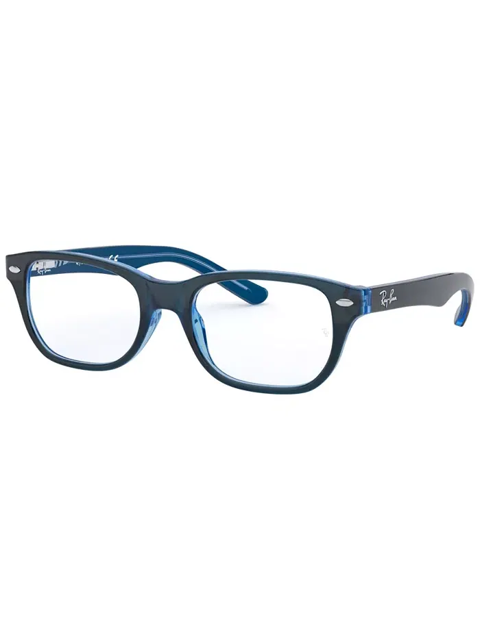 RY1555 Детские квадратные очки Ray-Ban Jr — синий