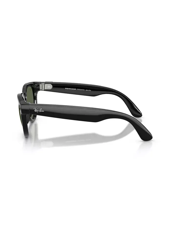 Унисекс AI очки, Meta Low Bridge Fit Headliner RW4013F - GEN 2 Ray-Ban — изображение 3 из 11, черный