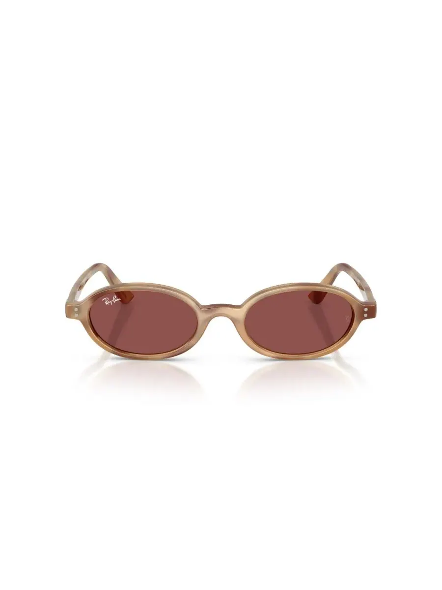 Солнцезащитные очки унисекс овальной формы, RB4472 Ray-Ban — изображение 4 из 6, бежевый