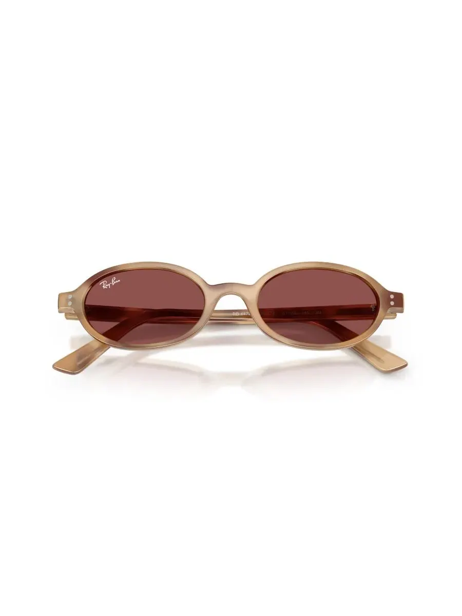 Солнцезащитные очки унисекс овальной формы, RB4472 Ray-Ban — изображение 5 из 6, бежевый