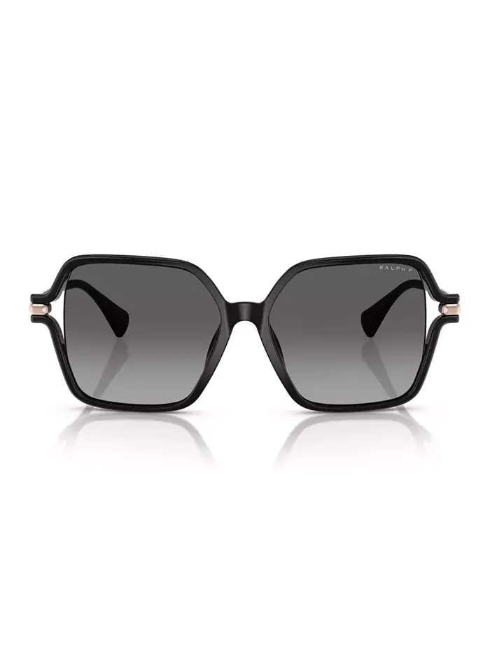 Женские поляризационные солнцезащитные очки RA5319U Ralph by Ralph Lauren — изображение 2 из 6, черный
