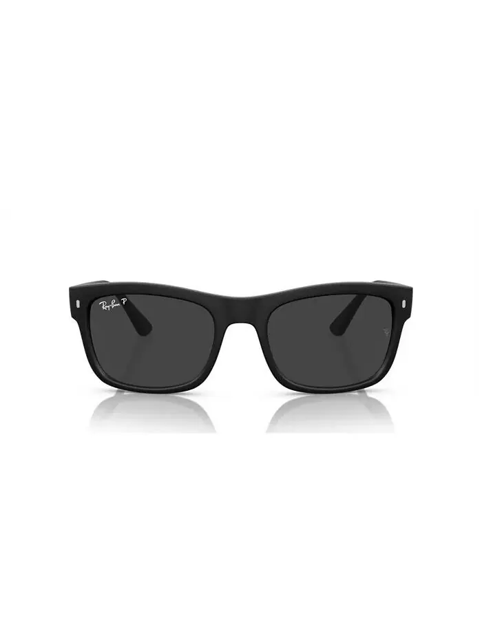 Поляризованные солнцезащитные очки Ray-Ban, унисекс — изображение 2 из 7, черный