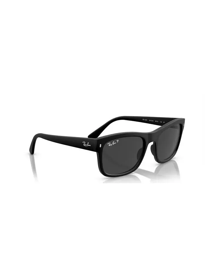 Поляризованные солнцезащитные очки Ray-Ban, унисекс — изображение 4 из 7, черный