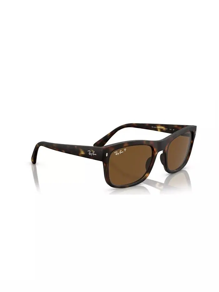 Поляризованные солнцезащитные очки унисекс, RB4428 Ray-Ban — изображение 4 из 7, коричневый