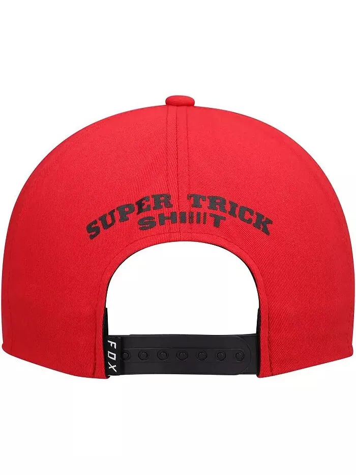 Мужская белая бейсболка Super Trik Snapback Fox — изображение 4 из 4