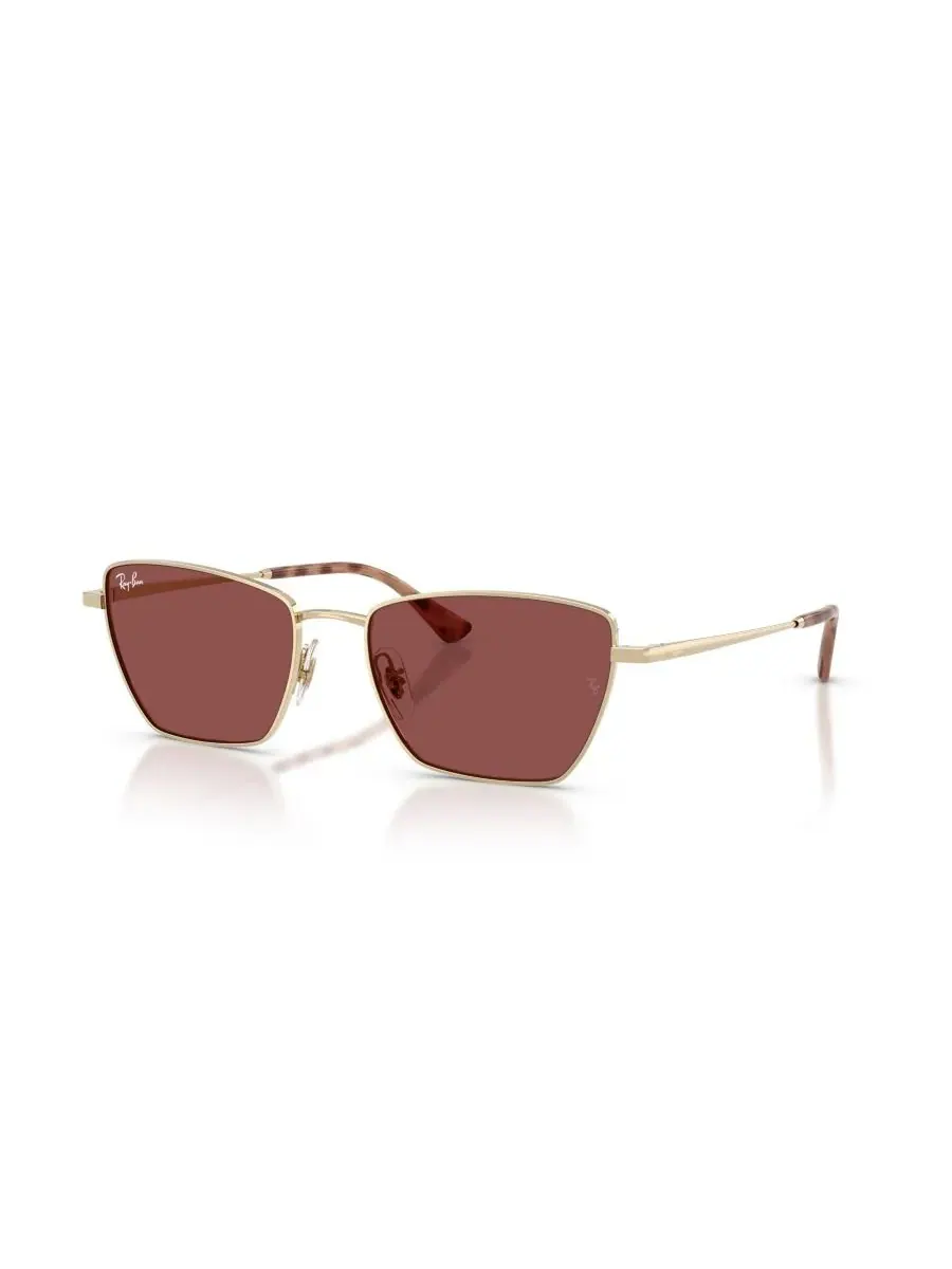 Солнцезащитные очки унисекс с геометрическим рисунком, RB3783 Ray-Ban, pale золото