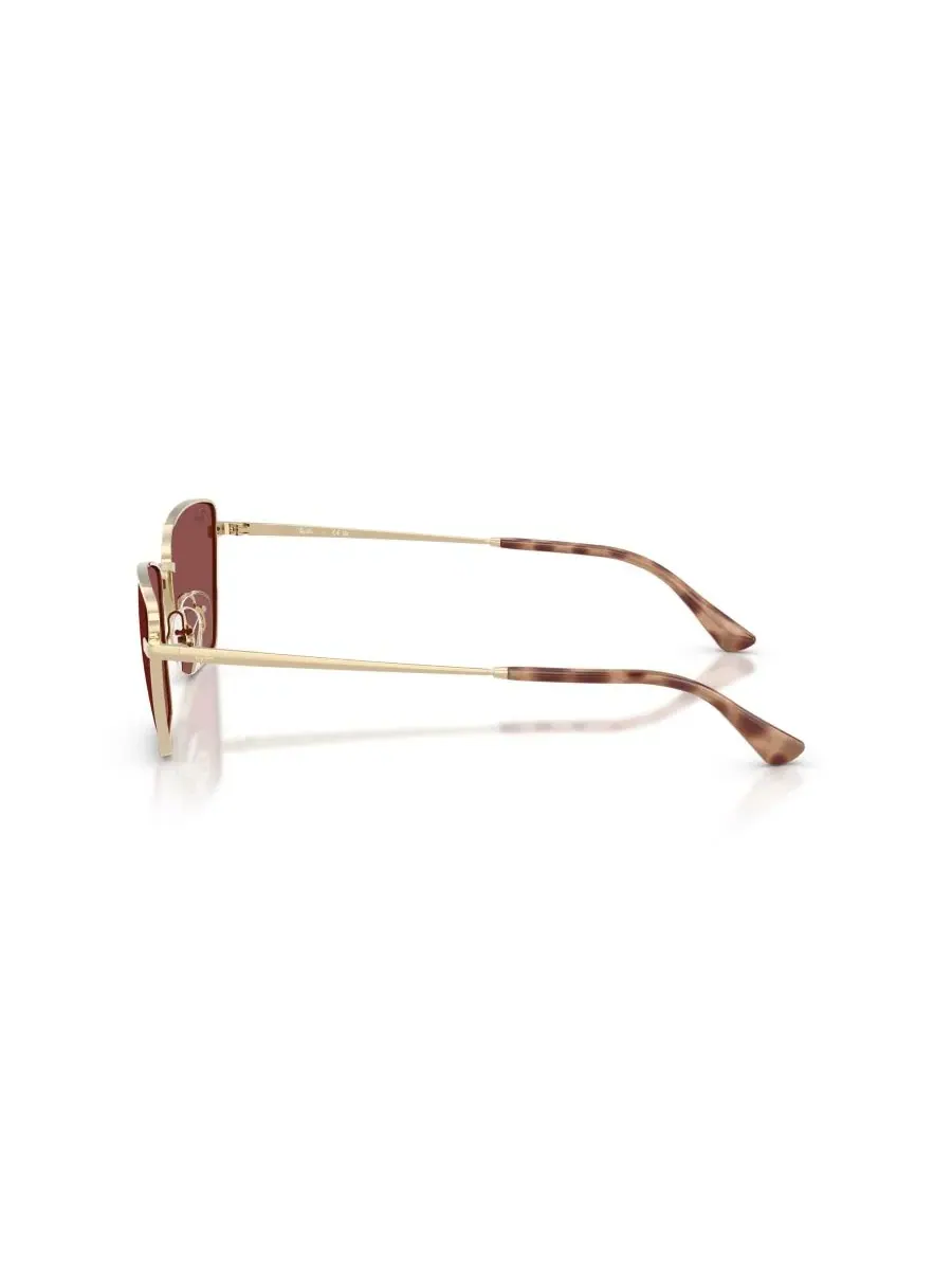 Солнцезащитные очки унисекс с геометрическим рисунком, RB3783 Ray-Ban, pale золото — изображение 4 из 8, бледный золотистый