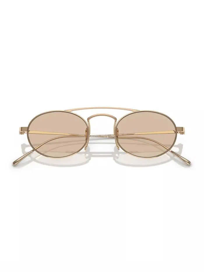 Мужские солнцезащитные очки AR6161T Giorgio Armani — изображение 11 из 12, серебряный