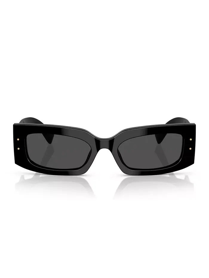 Женские солнцезащитные очки Low Bridge Fit DG4479F Dolce&Gabbana — изображение 2 из 6, черный