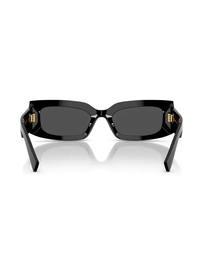 Женские солнцезащитные очки Low Bridge Fit DG4479F Dolce&Gabbana — изображение 4 из 6, черный