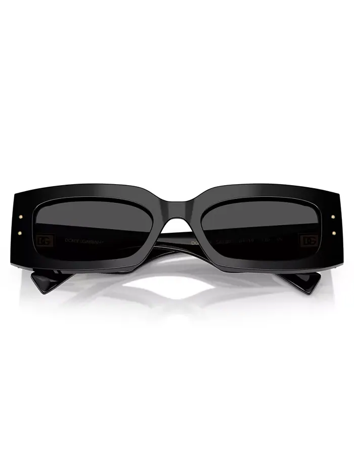 Женские солнцезащитные очки Low Bridge Fit DG4479F Dolce&Gabbana — изображение 5 из 6, черный