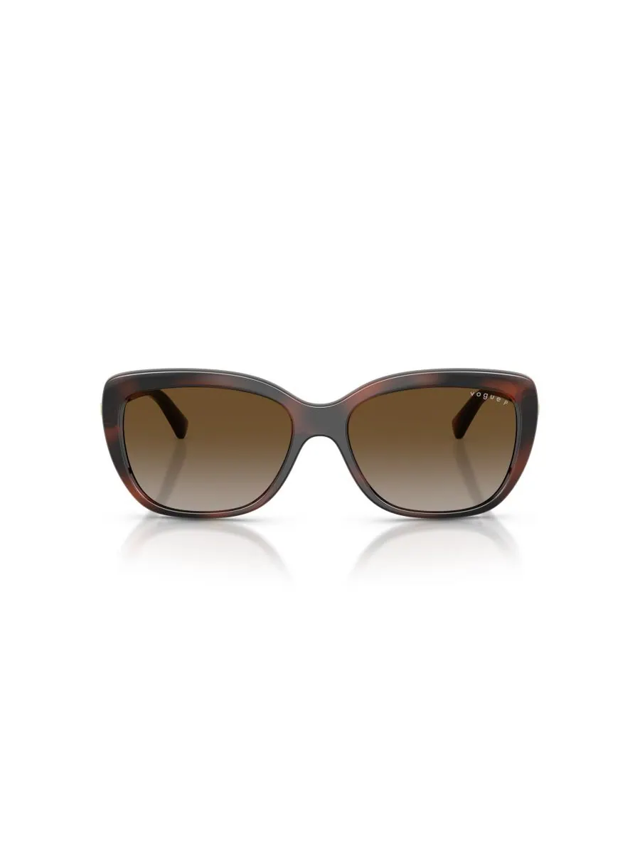 Женские поляризованные солнцезащитные очки, VO5678SB Vogue Eyewear — изображение 2 из 7, коричневый