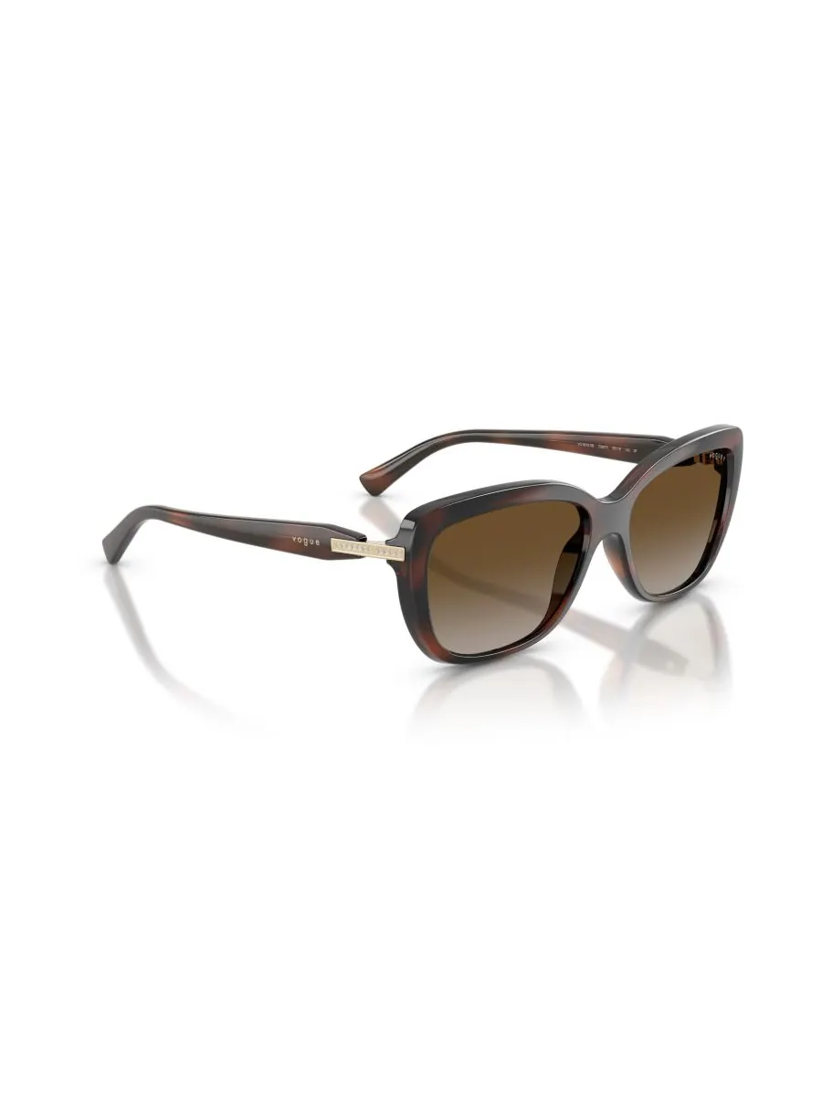 Женские поляризованные солнцезащитные очки, VO5678SB Vogue Eyewear — изображение 6 из 7, коричневый