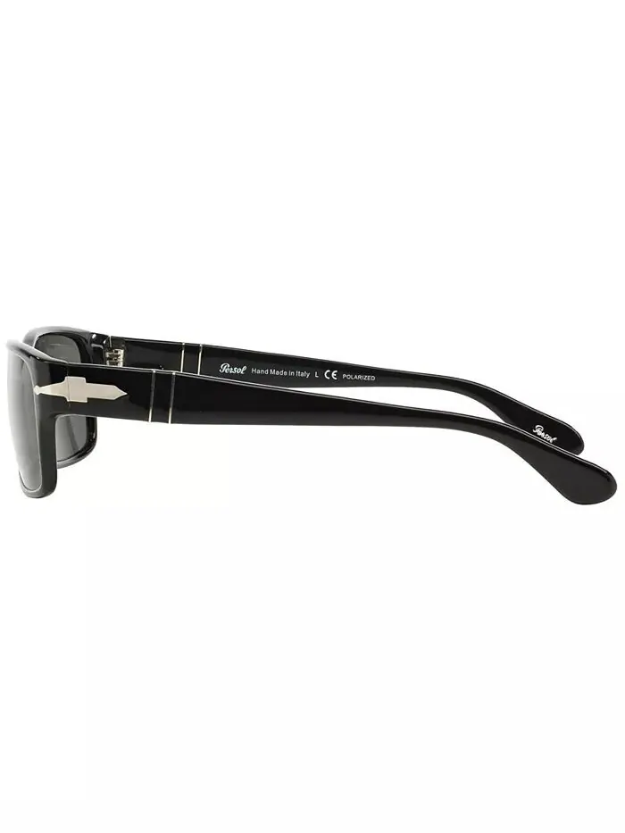 Мужские поляризованные солнцезащитные очки Persol — изображение 7 из 7, коричневый/коричневый
