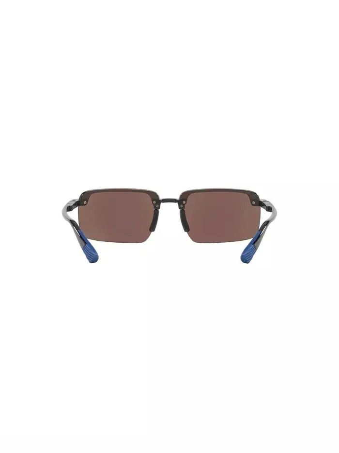Мужские поляризованные солнцезащитные очки, Laulima Maui Jim — изображение 4 из 10, серый прозрачный