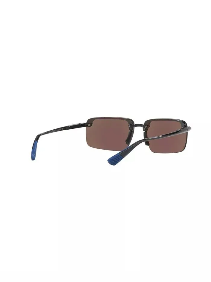 Мужские поляризованные солнцезащитные очки, Laulima Maui Jim — изображение 6 из 10, серый прозрачный