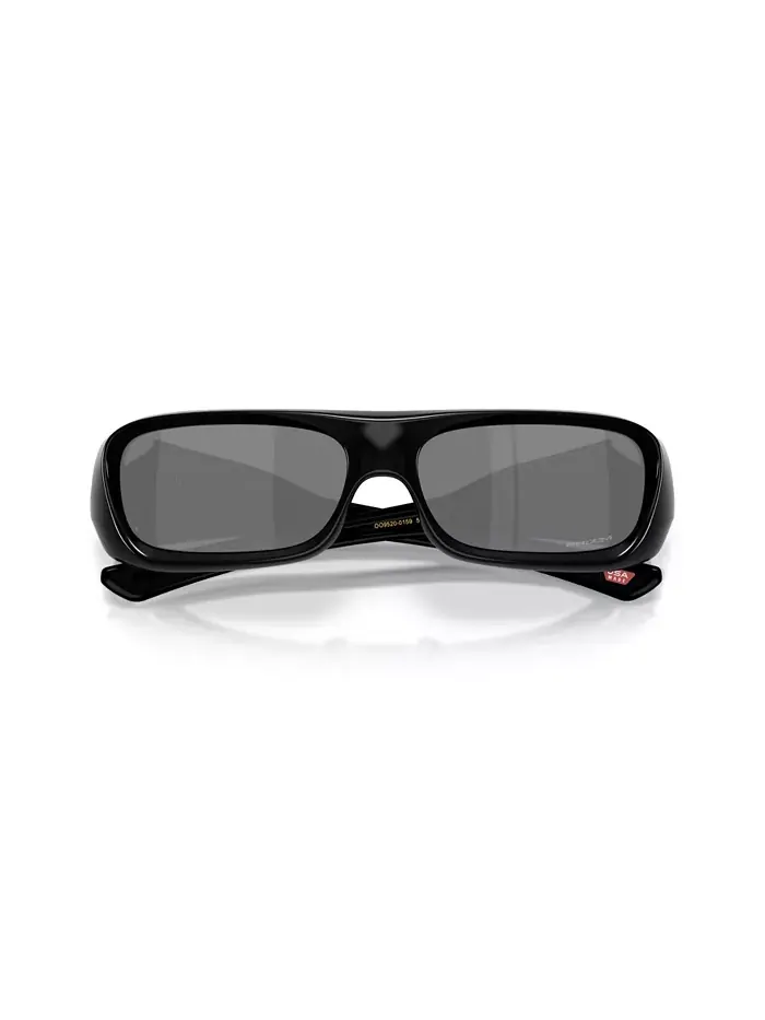 Унисекс прямоугольные солнцезащитные очки, Permian OO9520 Oakley — изображение 6 из 8, черный