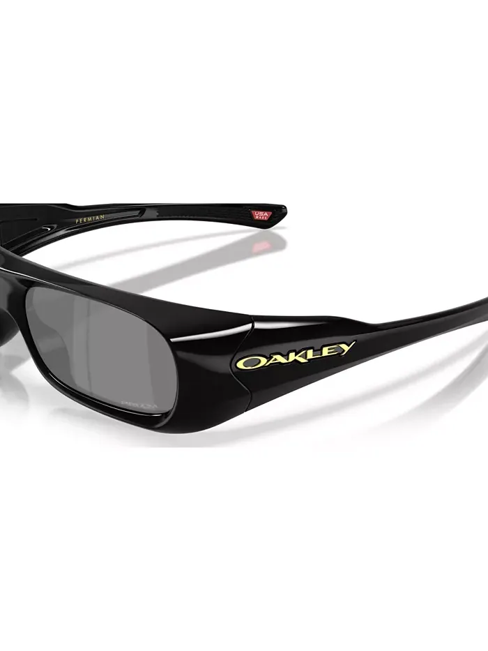 Унисекс прямоугольные солнцезащитные очки, Permian OO9520 Oakley — изображение 7 из 8, белый