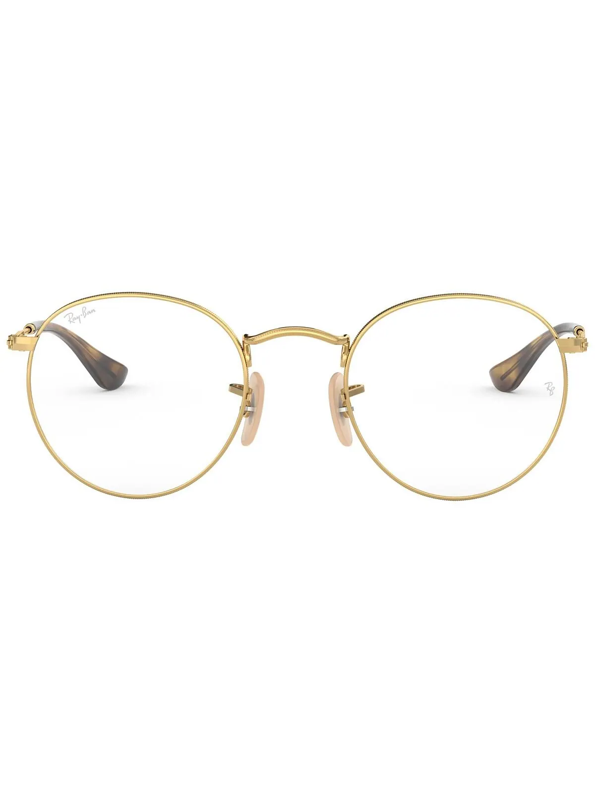 RX3447V Круглые мужские очки с металлической оптикой Ray-Ban — изображение 2 из 7, золотистый