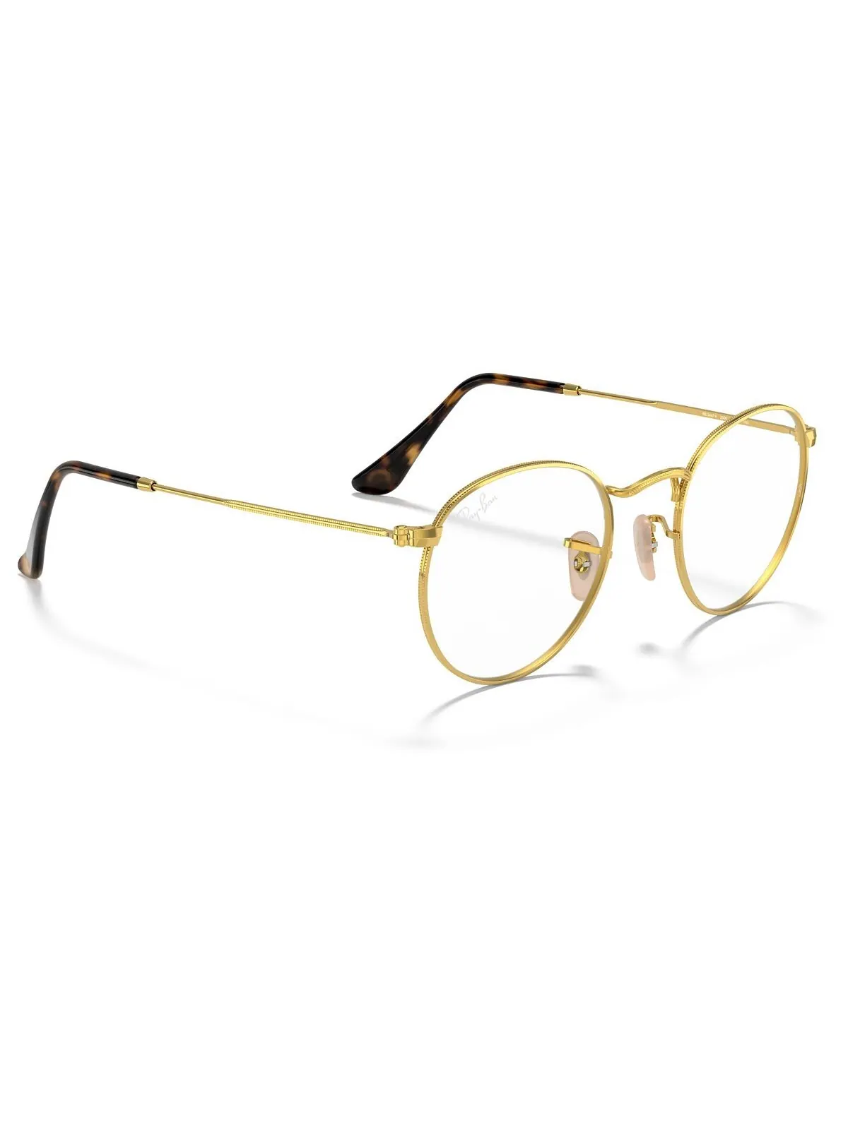 RX3447V Круглые мужские очки с металлической оптикой Ray-Ban — изображение 5 из 7, золотистый
