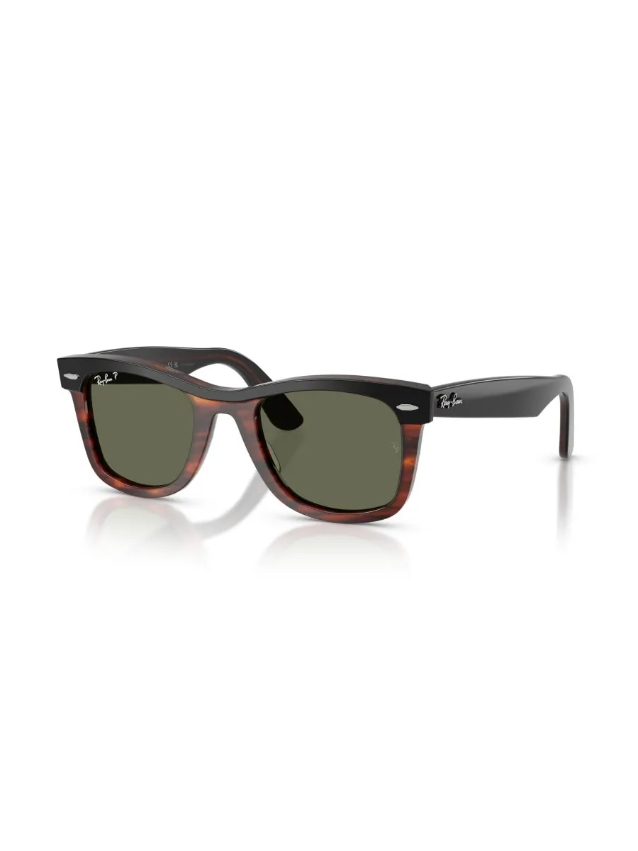 Поляризованные солнцезащитные очки унисекс, Wayfarer Street Neat RB2240 Ray-Ban — изображение 1 из 5, черный