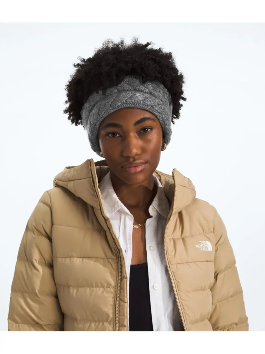 Женская флисовая повязка для наушников Oh Mega The North Face — изображение 2 из 2, серый