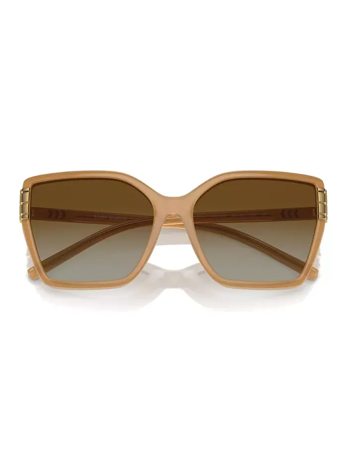 Женские поляризационные солнцезащитные очки, Ty9076U Tory Burch — изображение 5 из 6, коричневый