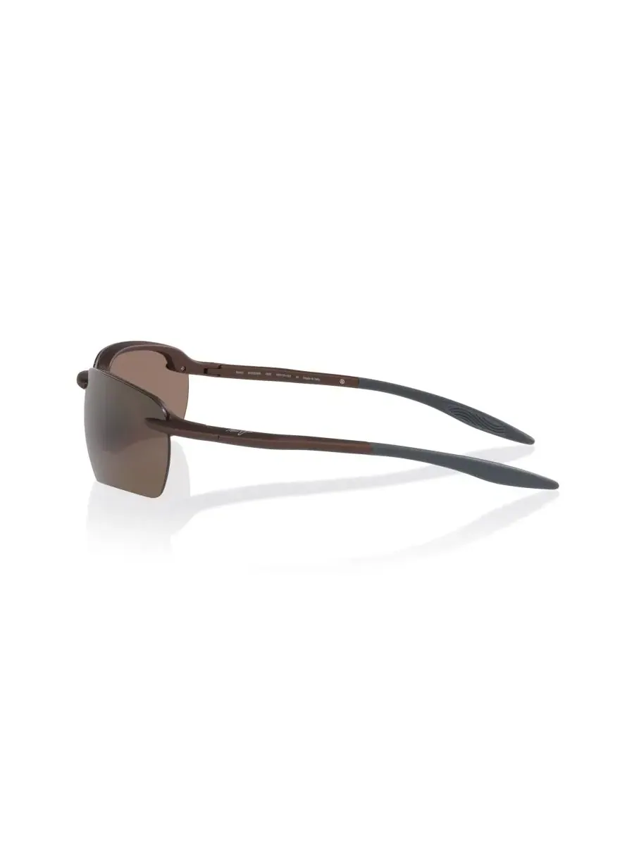 Солнцезащитные очки Pio с поляризацией Maui Jim — изображение 3 из 6, коричневый металлик