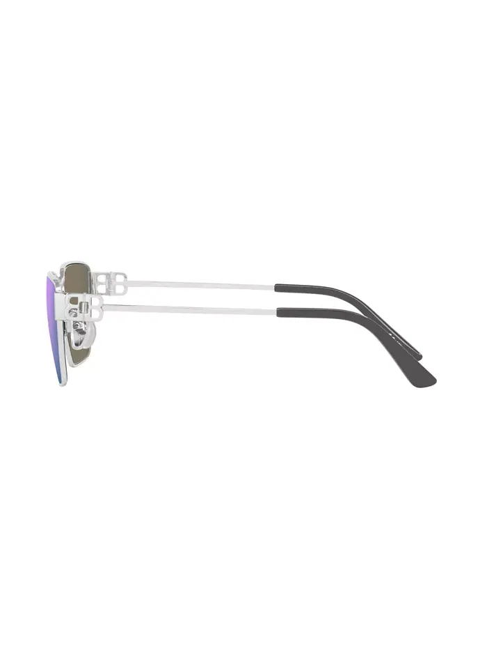 Unisex Standard Sunglasses, BB0374SK 6E000361 Balenciaga — изображение 3 из 5, серебряный