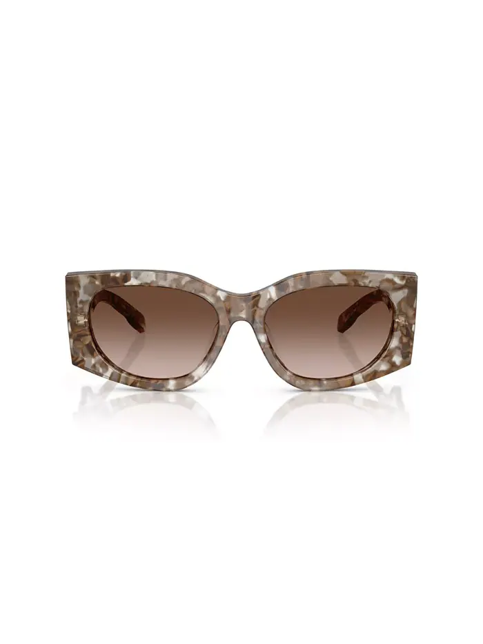 Женские солнцезащитные очки большого размера, TY7221U Tory Burch — изображение 4 из 5, коричневый