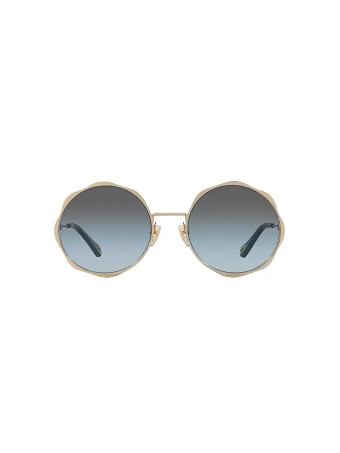 Женские круглые солнцезащитные очки, CH0184S 6N000476 Chloe — изображение 3 из 5, серый