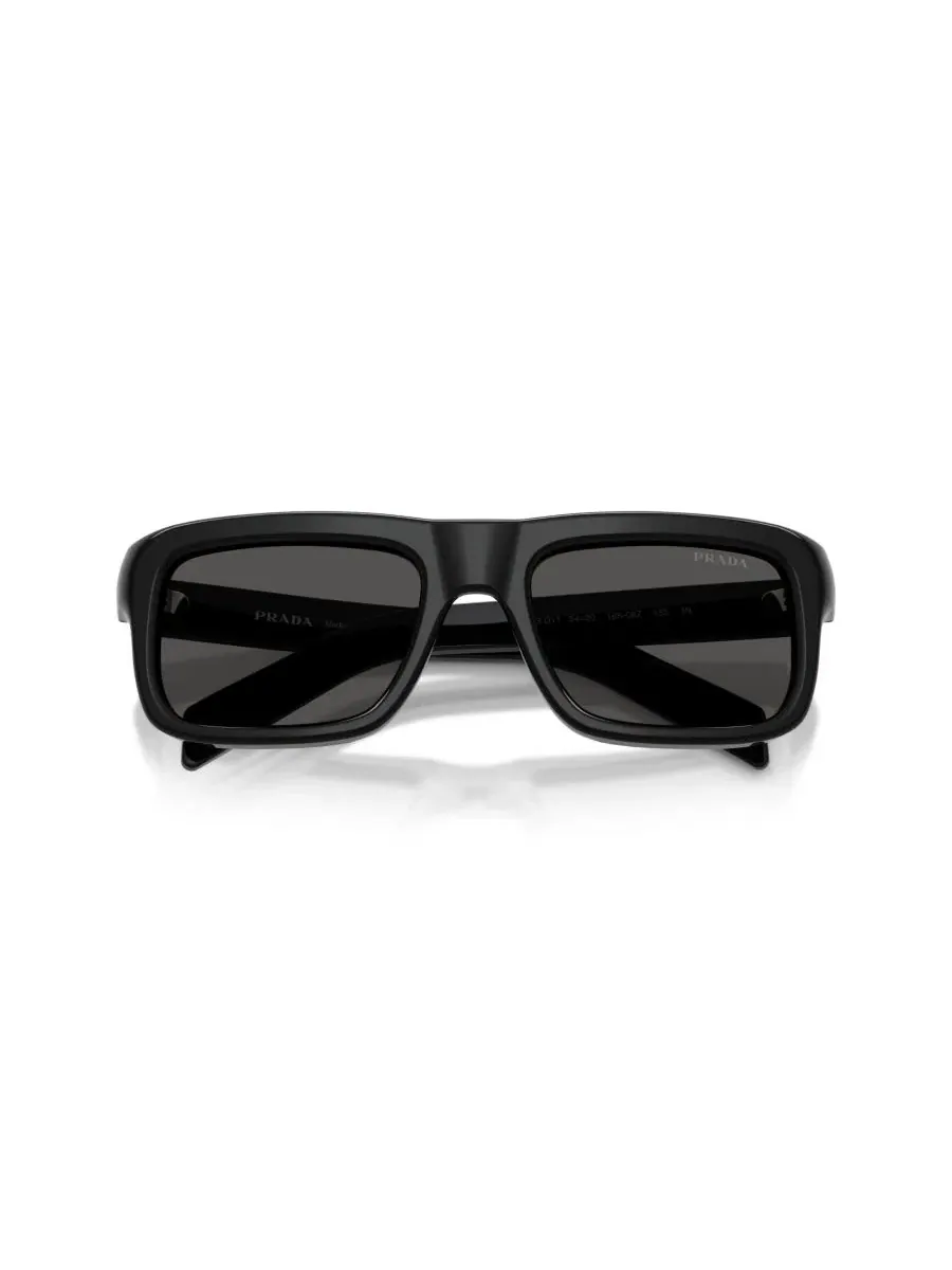 Мужские прямоугольные солнцезащитные очки, PR D11S PRADA — изображение 5 из 6, черный