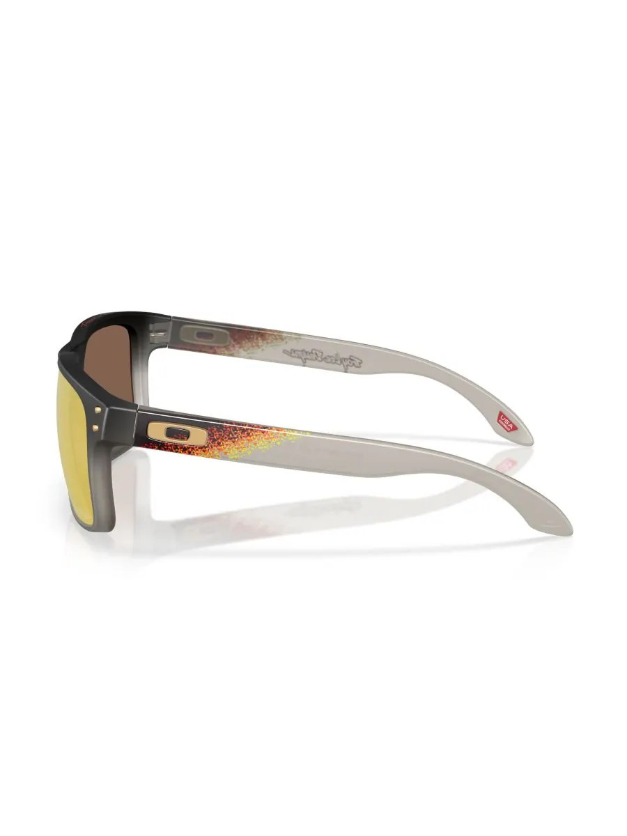 Мужские поляризованные солнцезащитные очки Holbrook Troy Lee Designs Series, OO9102 Oakley — изображение 4 из 6, черный