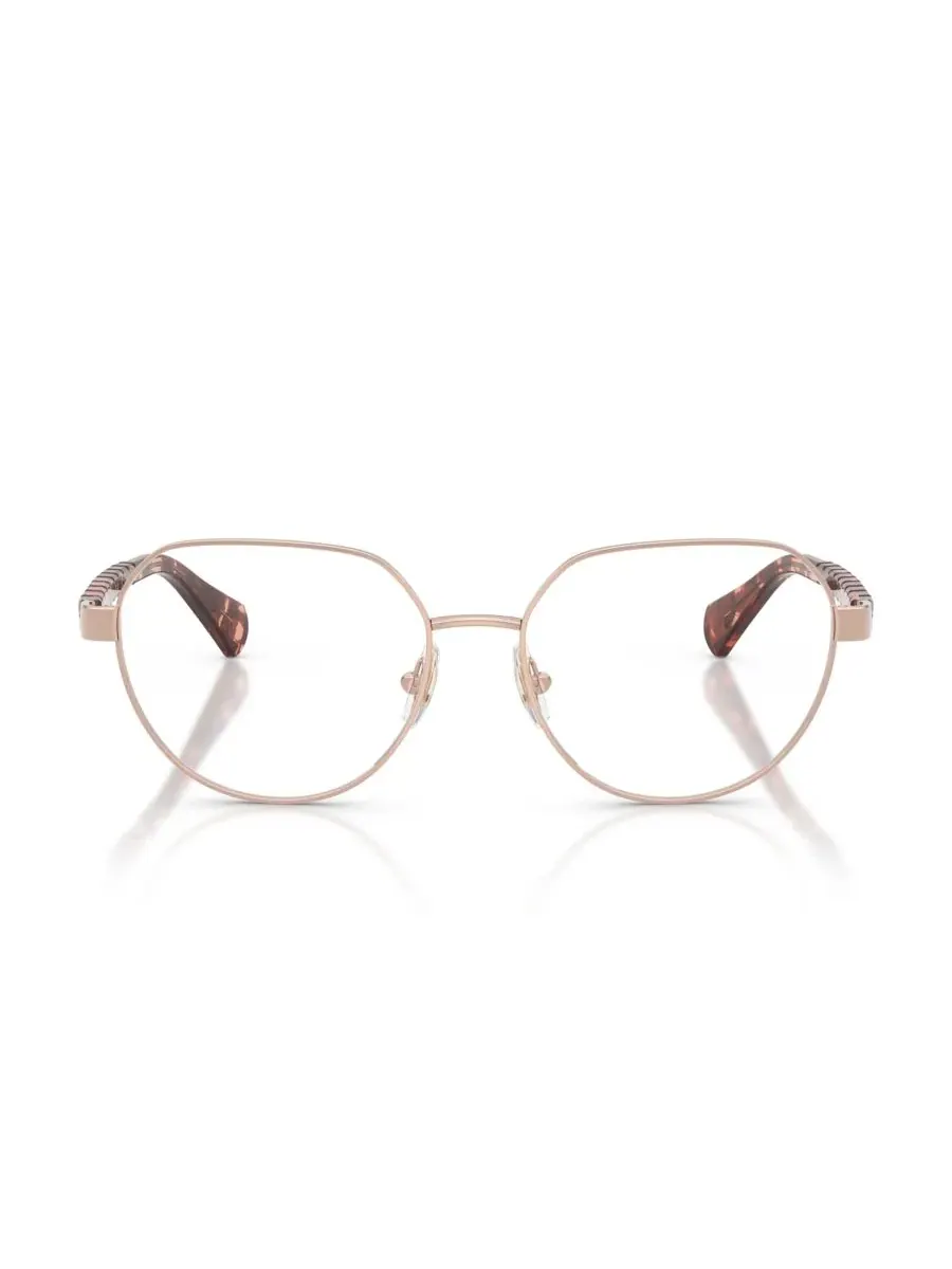Женские очки неправильной формы, RA6065 Ralph by Ralph Lauren — изображение 4 из 4, розовый золотистый